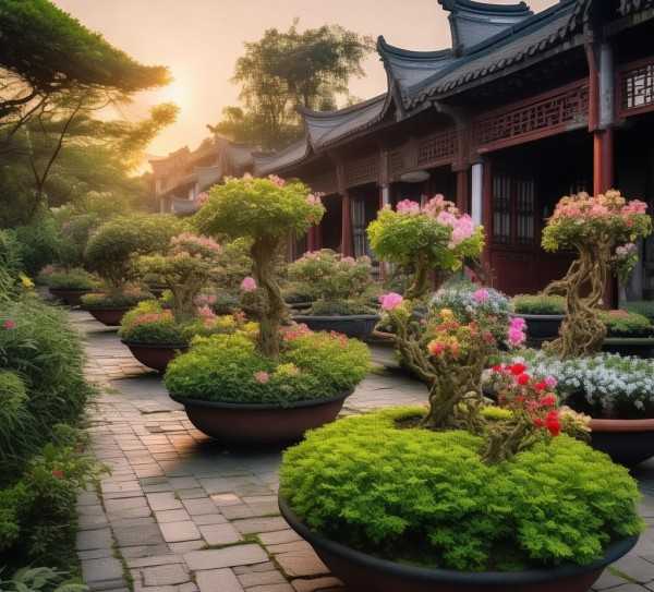 福州古都绿艺风华，鲜花盆景映衬古城韵致