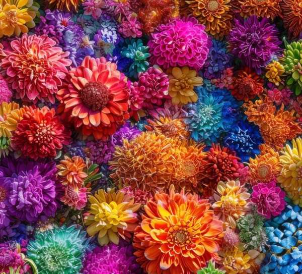 花之盛宴，揭秘大自然的色彩奥秘