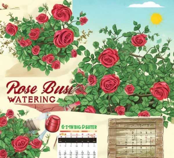 玫瑰花开秘诀，精准浇水时间指南
