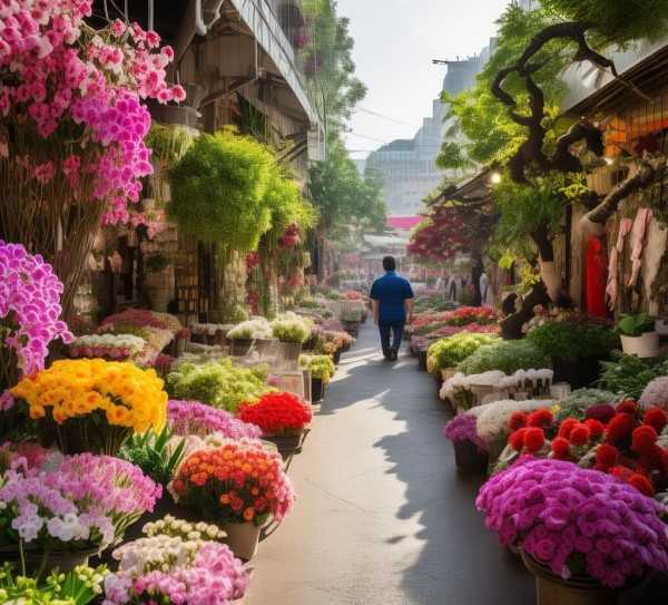 萧山花卉市场，盆景鲜花一站式购物天堂