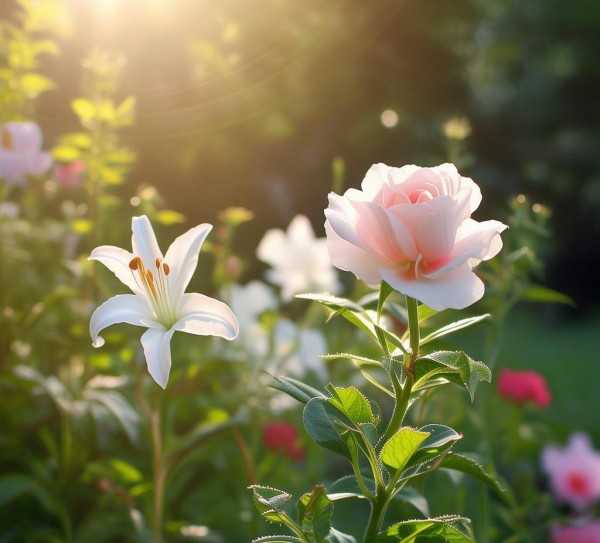 花语探幽，花之纯洁与坚韧品质的深层内涵