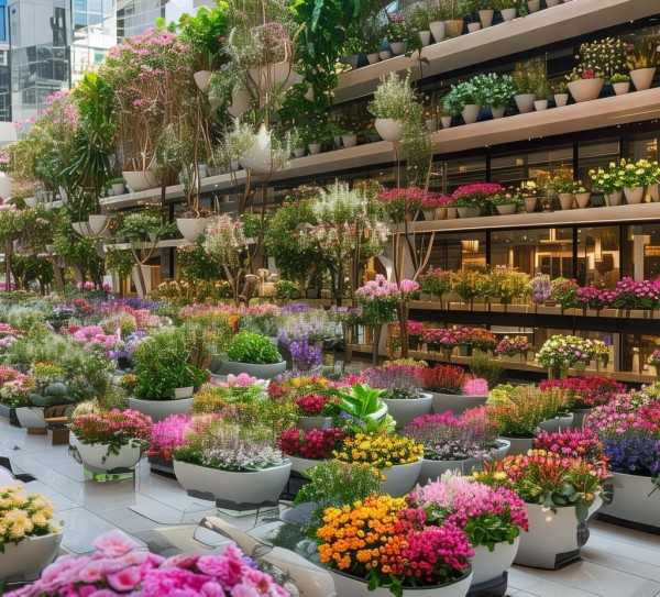 普陀区家居美学新宠，鲜花盆景台风采展示