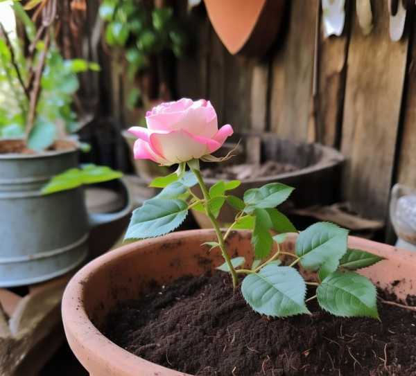 泥土中玫瑰花的养护时间与技巧全解析
