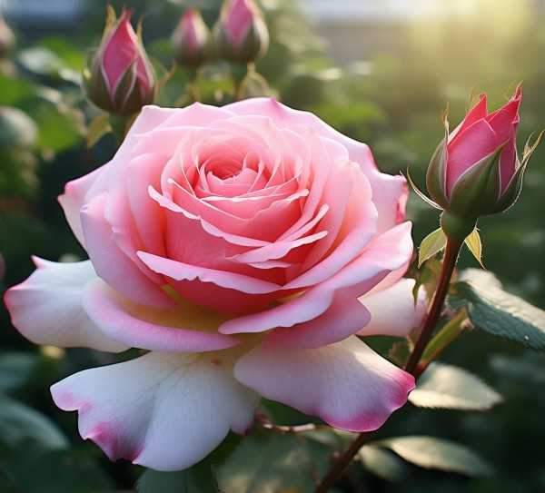 玫瑰花从成型到绽放的生长奥秘全解析,玫瑰花成型至开花全解析，揭秘花朵生长的秘密,玫瑰,魅力,花朵绽放,第1张