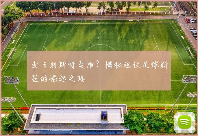 麦卡利斯特是谁?揭秘这位足球新星的崛起之路